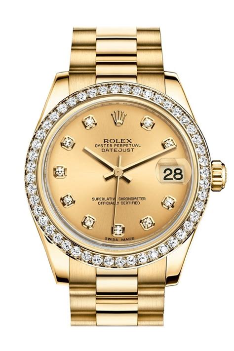 ladies rolex 31mm|rolex datejust 31 diamond bezel.